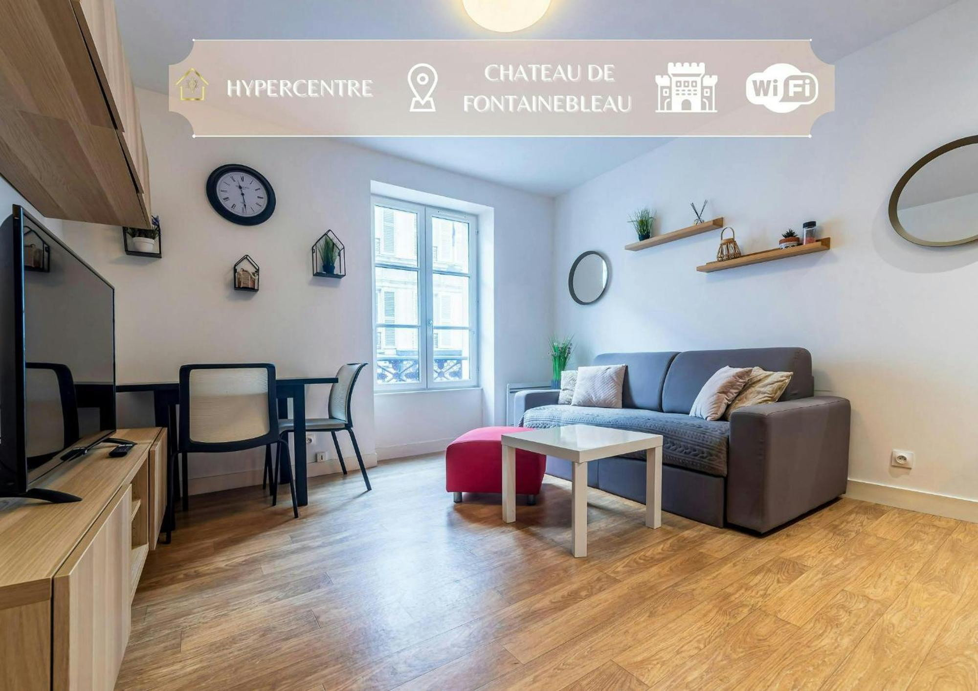 Apparthotel - Le Sweet Cosy Fontainebleau Ngoại thất bức ảnh